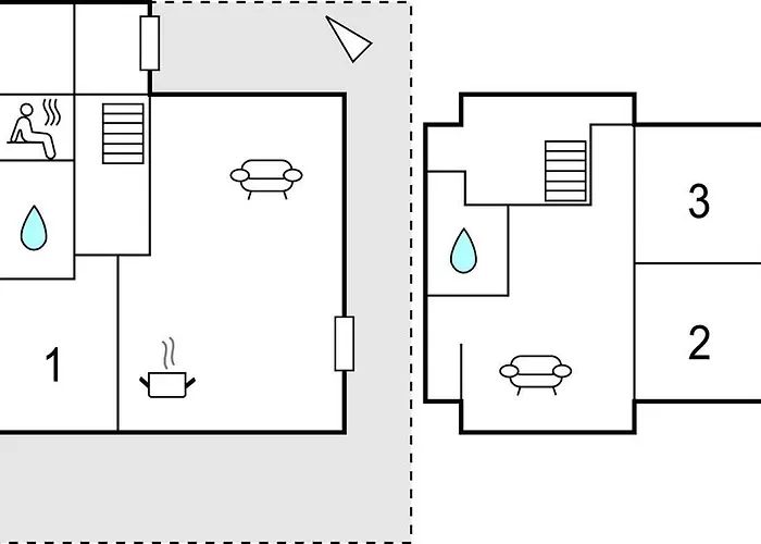 Lovely In With Kitchen Hébergement de vacances *